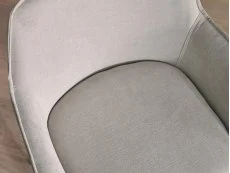 Julian Bowen Julian Bowen Noah Ivory Fabric Dining Chair