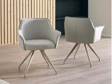 Julian Bowen Noah Ivory Fabric Dining Chair Julian Bowen Noah Ivory Fabric Dining Chair