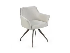 Julian Bowen Julian Bowen Noah Ivory Fabric Dining Chair