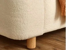 Julian Bowen Julian Bowen Oberon Beige Fabric Bed Frame