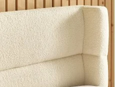 Julian Bowen Julian Bowen Oberon Beige Fabric Bed Frame
