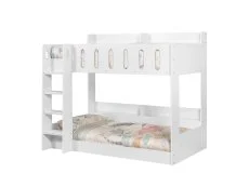 Julian Bowen Julian Bowen Vision White Wooden Bunk Bed Frame