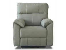PICK4U PICK4U Knightsbridge Dual Motor Grey Leather Riser Recliner Chair