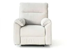 PICK4U PICK4U Knightsbridge Dual Motor Light Cream Fabric Riser Recliner Chair