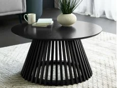 Julian Bowen Julian Bowen Ollie Black Wooden Coffee Table