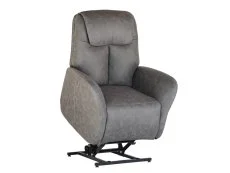 PICK4U PICK4U Windsor Dual Motor Grey Faux Leather Riser Recliner Chair