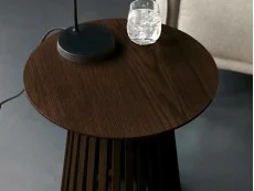 Julian Bowen Ollie Dark Oak Wooden Lamp Table Julian Bowen Ollie Dark Oak Wooden Lamp Table