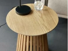 Julian Bowen Ollie Oak Wooden Lamp Table Julian Bowen Ollie Oak Wooden Lamp Table