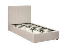 Julian Bowen Julian Bowen Aylen Cream Fabric Ottoman Bed Frame