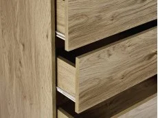 Julian Bowen Julian Bowen Ingrid Light Oak 5 Drawer Chest of Drawers