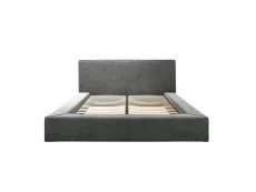 LPD LPD Soho Grey Velvet Bed Frame