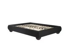 LPD LPD Soller Charcoal Chenille Fabric Bed Frame