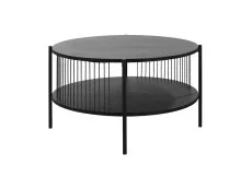 LPD LPD Harper Black Wooden Coffee Table