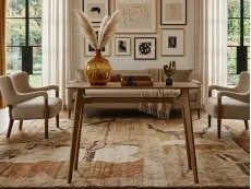 LPD Kitt Oak Wooden Console Table