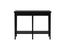 LPD LPD Jackson Black Wooden Console Table