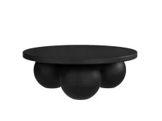 LPD Kenji Black Wooden Coffee Table (Assembled) LPD Kenji Black Wooden Coffee Table (Assembled)