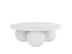 LPD LPD Kenji White Wooden Coffee Table (Assembled)