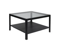 LPD Ray Black Wooden Coffee Table