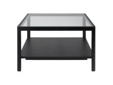 LPD LPD Ray Black Wooden Coffee Table