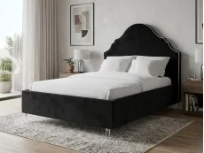 LPD LPD Quince Onyx Fabric Bed Frame