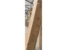 Julian Bowen Clearance - Julian Bowen Bali Grey Oak 1 Door 2 Drawer TV Cabinet