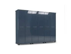 ASC ASC Venice Gloss 6 Door Wardrobe (Assembled)