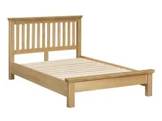ASC ASC Elgin Light Oak Wooden Bed Frame