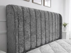 ASC ASC Finley Grey Fabric Ottoman Bed Frame