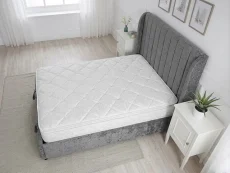 ASC ASC Finley Grey Fabric Ottoman Bed Frame