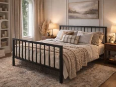 Time Living Time Living Metro Black Metal Bed Frame