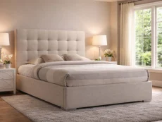 Time Living Time Living Nevada Sand Fabric Bed Frame