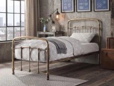 Flintshire Flintshire Mostyn Antique Bronze Metal Bed Frame