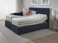 Flexisleep Flexisleep Gel Hybrid Medium and Firm Pocket 1500 Dual Tension Electric Adjustable Bed