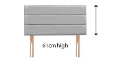 Flexisleep Clearance - Flexisleep Gel Ortho 3ft Electric Adjustable Bed in Graceland Cream with Matching Norfolk Strutted Headboard