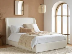 Birlea Birlea Lanis Cream Fabric Ottoman Bed Frame