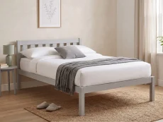 Julian Bowen Julian Bowen Luna Dove Grey Wooden Bed Frame