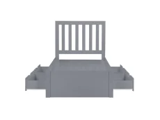 Birlea Birlea Appleby Grey Wooden 4 Drawer Storage Bed Frame