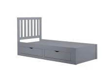 Birlea Birlea Appleby Grey Wooden 4 Drawer Storage Bed Frame