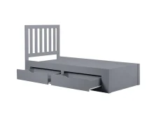 Birlea Birlea Appleby Grey Wooden 4 Drawer Storage Bed Frame
