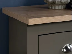 Birlea Birlea Highgate Dark Grey and Oak Effect 4 Drawer Chest