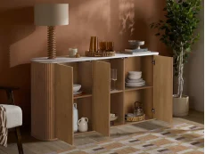 Birlea Birlea Russo Oak 3 Door Sideboard
