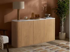 Birlea Birlea Russo Oak 3 Door Sideboard