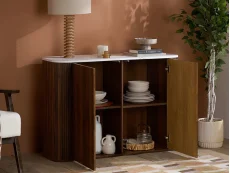 Birlea Birlea Russo Walnut 2 Door Sideboard