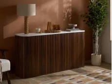 Birlea Birlea Russo Walnut 3 Door Sideboard