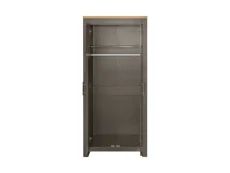 Birlea Birlea Highgate Dark Grey and Oak Effect 2 Door Wardrobe