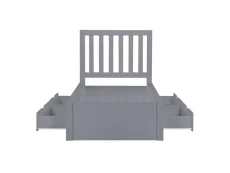 Birlea Birlea Appleby Grey Wooden 4 Drawer Storage Bed Frame