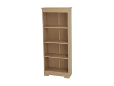 Core Freya Oak Low Narrow Bookcase Core Freya Oak Low Narrow Bookcase