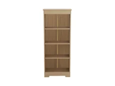 Core Freya Oak Low Narrow Bookcase Core Freya Oak Low Narrow Bookcase