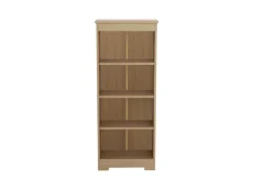Core Core Freya Oak Low Narrow Bookcase