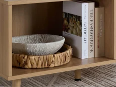 Birlea Birlea Croxley Rattan and Oak Coffee table